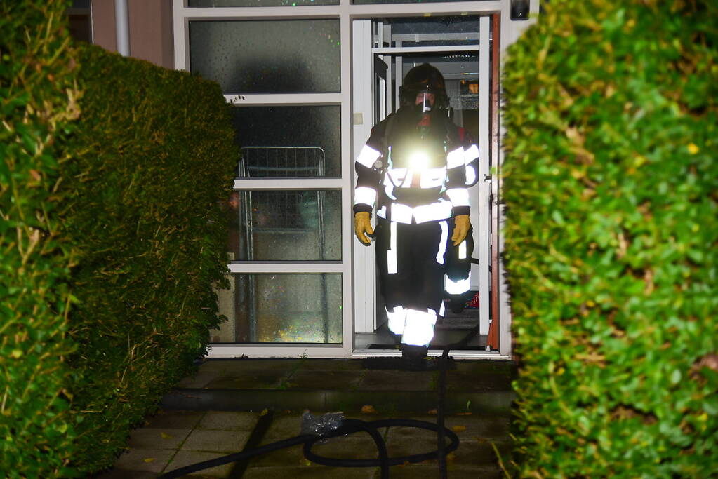 Hennepkwekerij aangetroffen na uitslaande brand