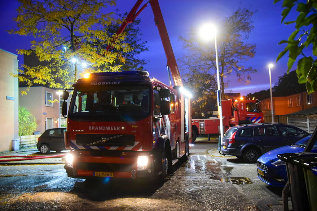 Hennepkwekerij aangetroffen na uitslaande brand