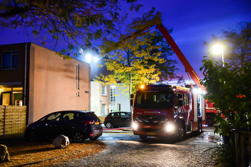 Hennepkwekerij aangetroffen na uitslaande brand