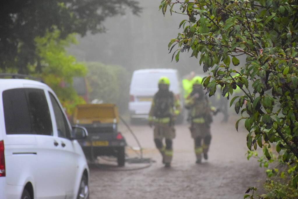 Straat afgezet na gaslekkage