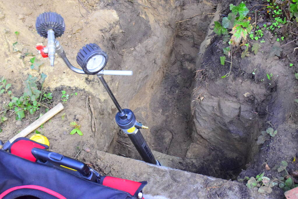 Straat afgezet na gaslekkage