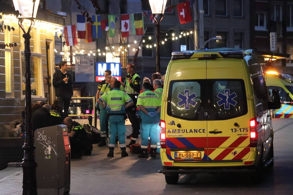 Gewonde na schietpartij, schutter op de vlucht