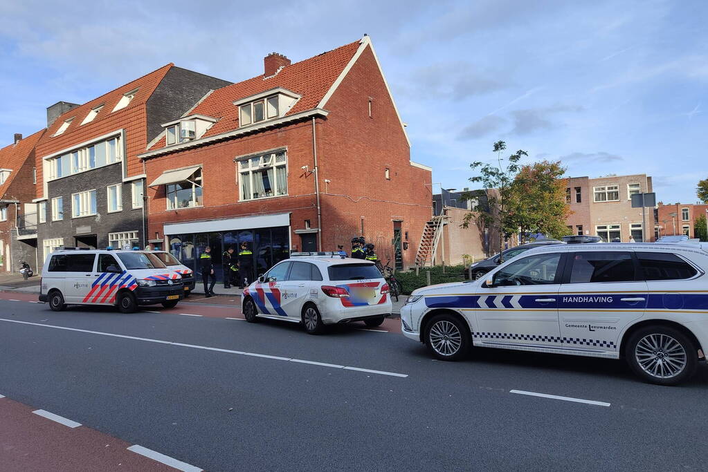 Persoon aangehouden na mogelijk inbraak