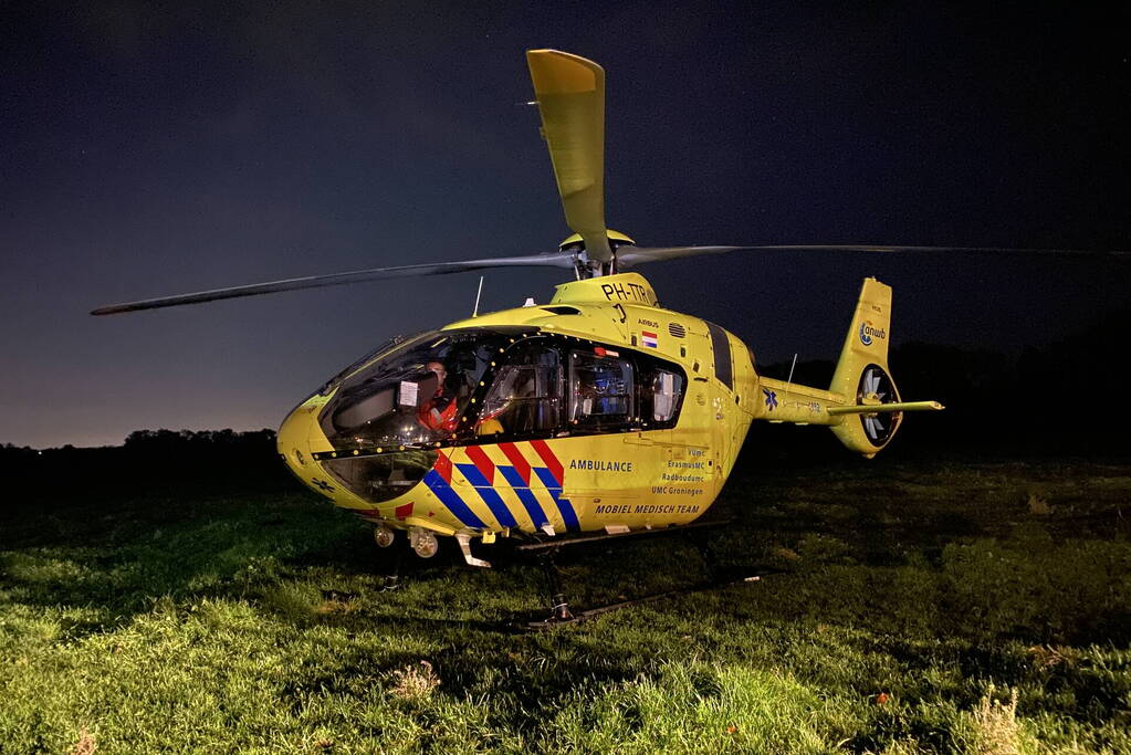 Traumahelikopter ingezet bij sportcentrum