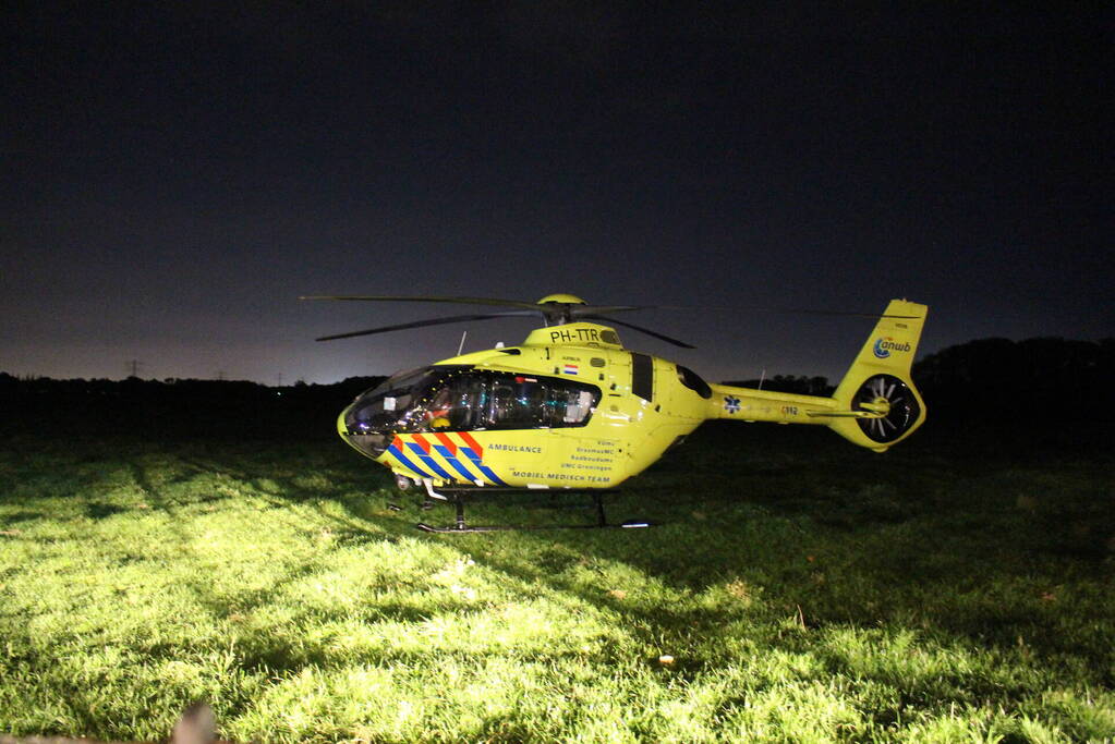 Traumahelikopter ingezet bij sportcentrum
