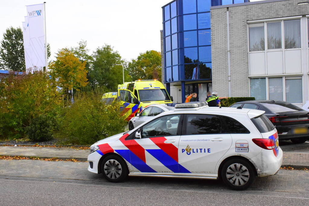 Traumahelikopter landt na ernstig ongeval