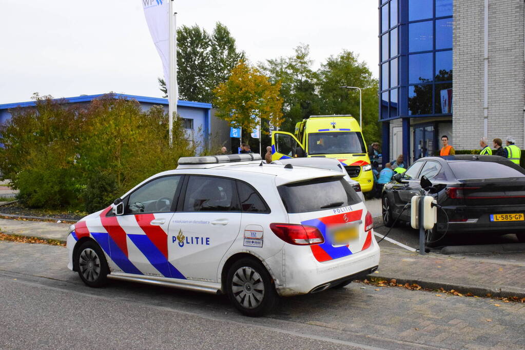 Traumahelikopter landt na ernstig ongeval