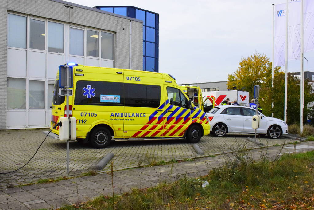 Traumahelikopter landt na ernstig ongeval