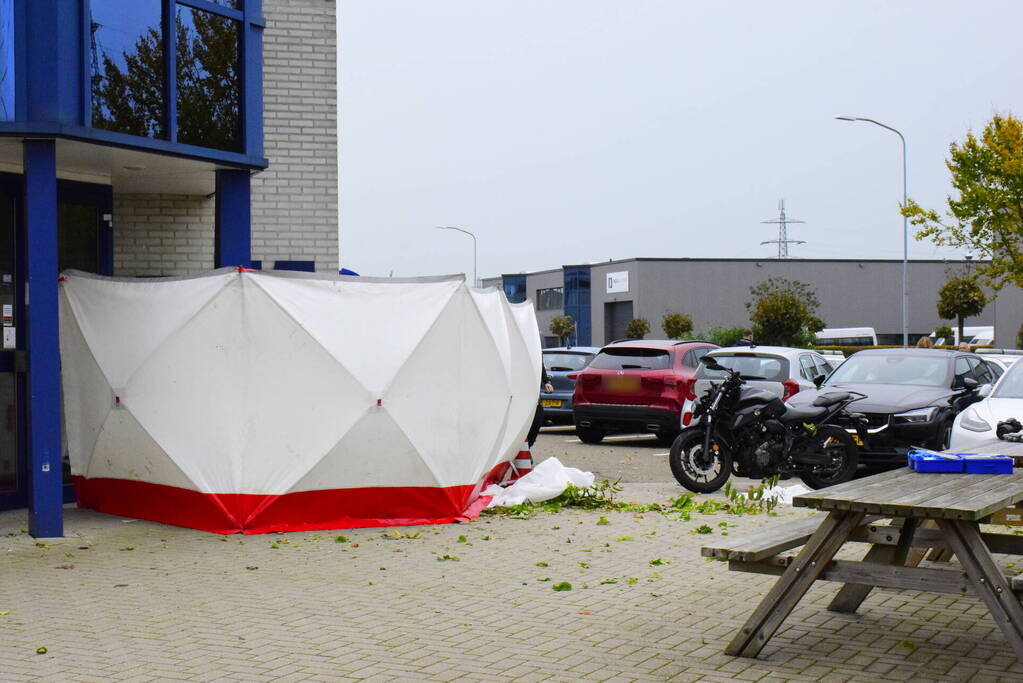 Traumahelikopter landt na ernstig ongeval