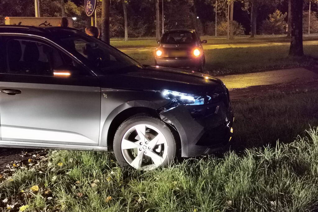 Aanrijding na uitwijkmanoeuvre