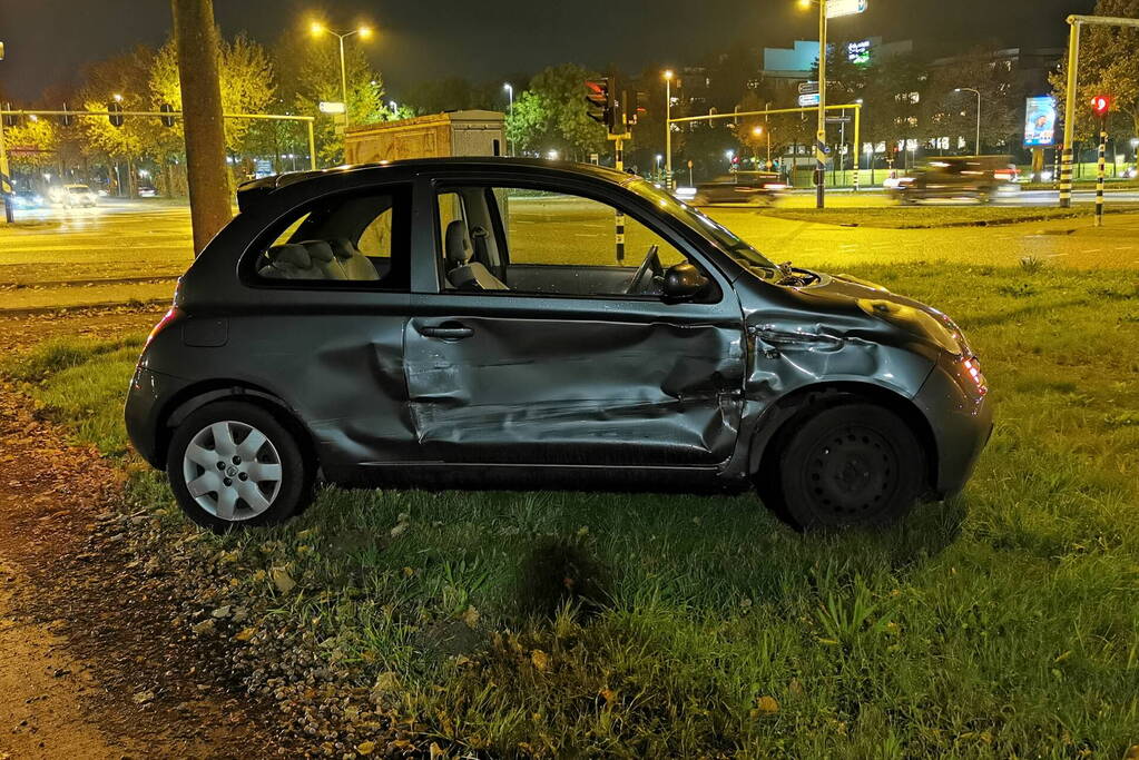 Aanrijding na uitwijkmanoeuvre