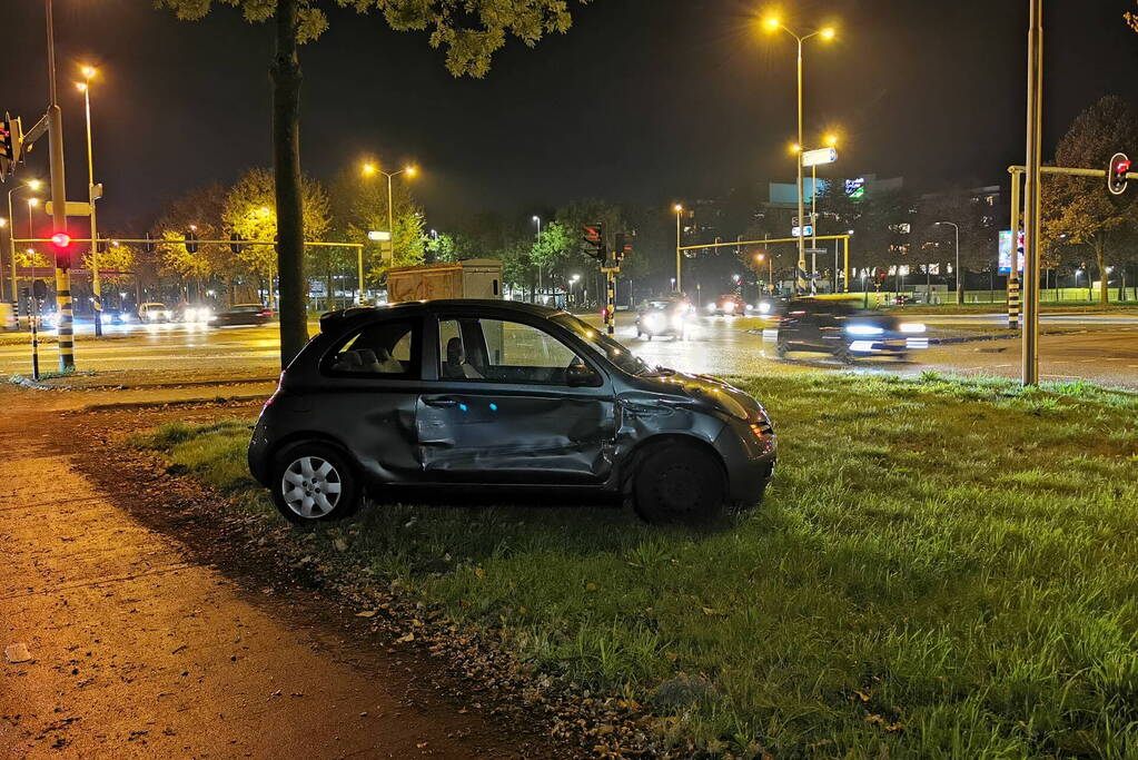Aanrijding na uitwijkmanoeuvre