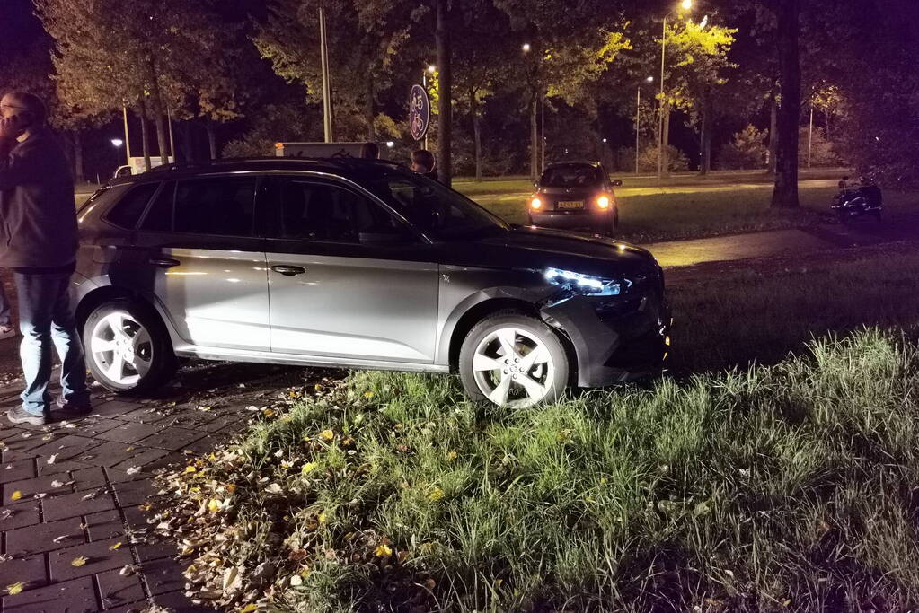 Aanrijding na uitwijkmanoeuvre