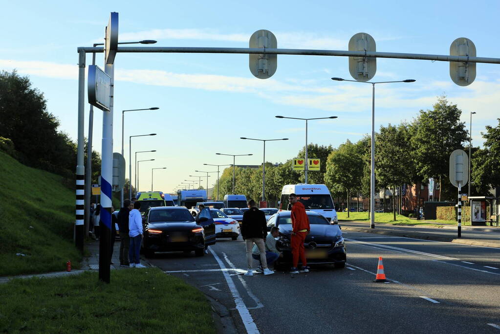 Flinke schade bij kop-staart botsing