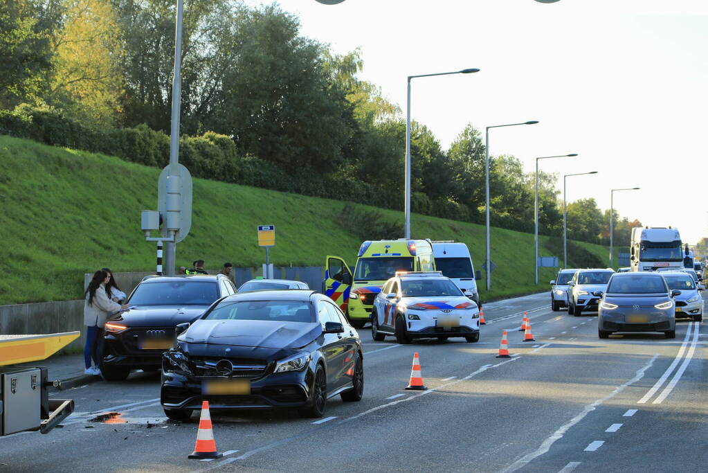 Flinke schade bij kop-staart botsing