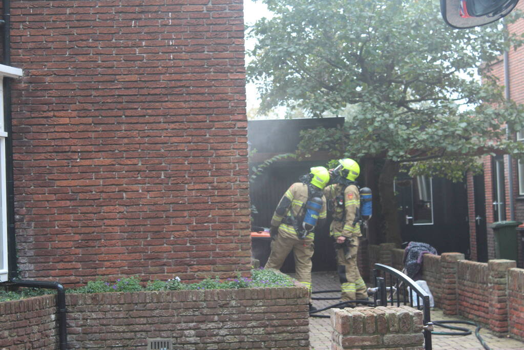 Kortsluiting veroorzaakt brand in woning