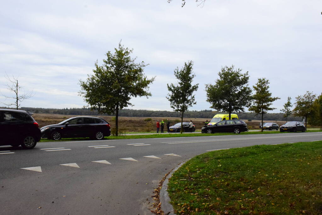 Twee personenauto's beschadigd bij ongeval