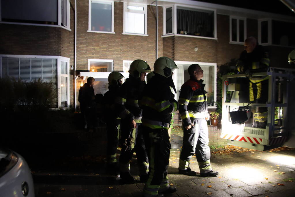 Dak beschadigd na blikseminslag