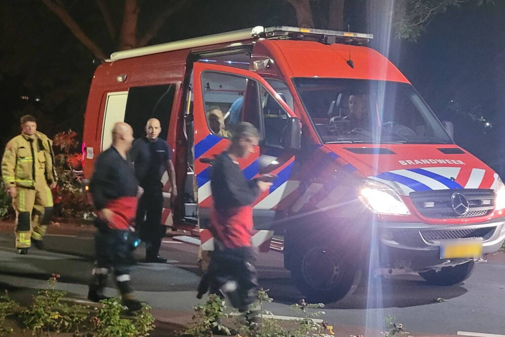 Zoekactie na aantreffen scootmobiel in water