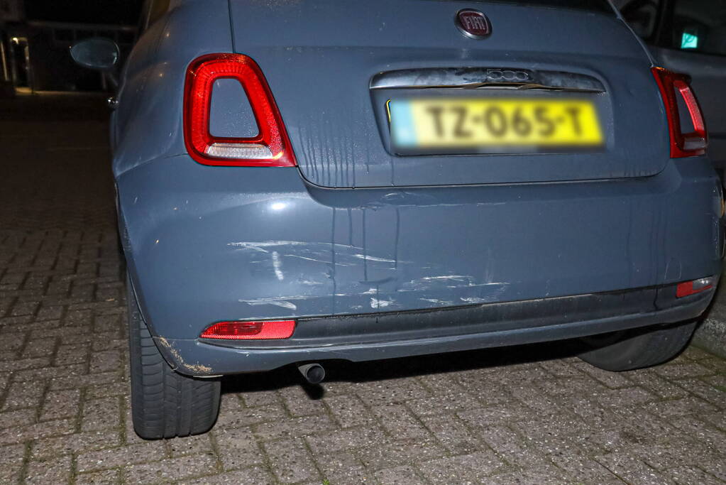 Schade na ruzie op parkeerplaats