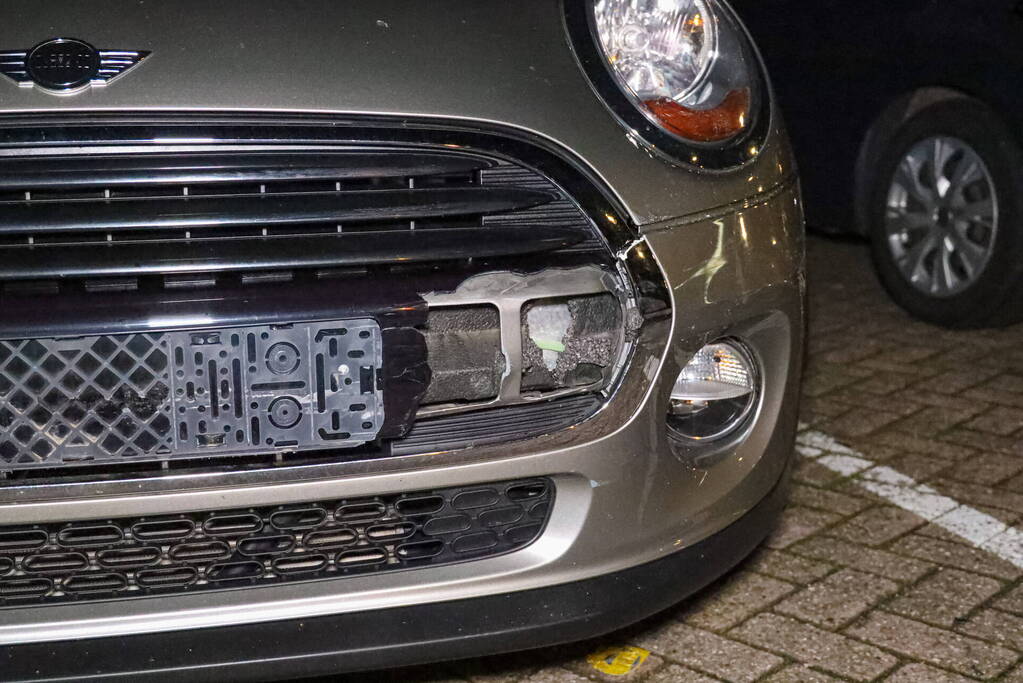 Schade na ruzie op parkeerplaats