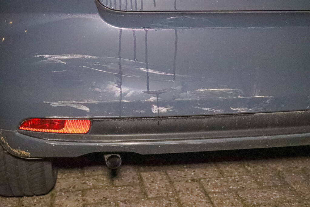 Schade na ruzie op parkeerplaats