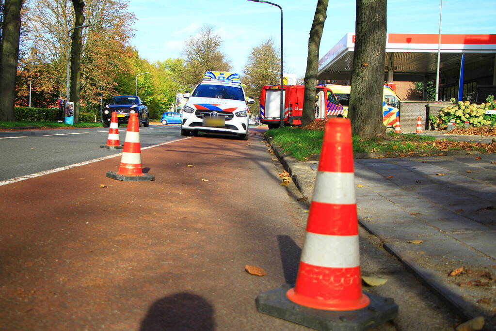 Man zwaargewond na val van fiets