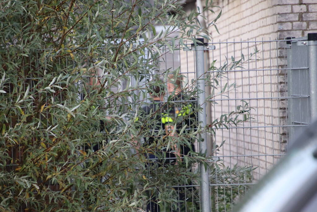 Veel politie op de been na incident