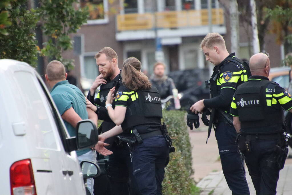 Veel politie op de been na incident