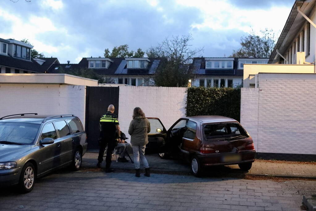 Dubbele botsing door oudere bestuurder