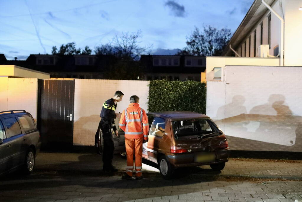 Dubbele botsing door oudere bestuurder