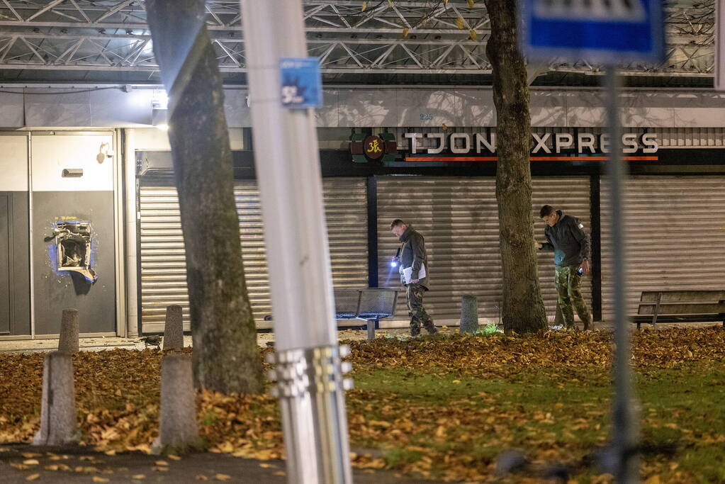 Forse schade na plofkraak op pinautomaat