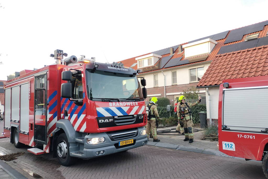 Rookontwikkeling bij brand in woning