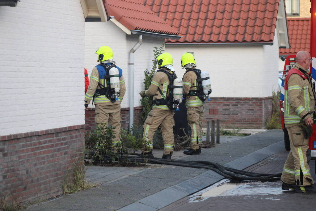 Rookontwikkeling bij brand in woning