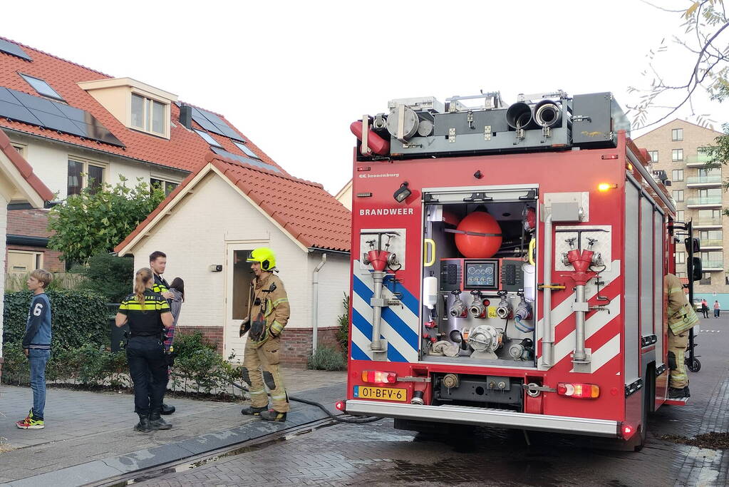 Rookontwikkeling bij brand in woning