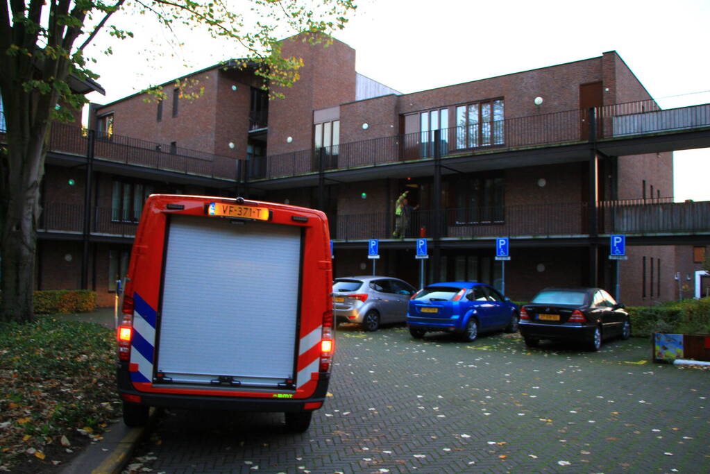 Brandende CS-kabel zorgt voor rook