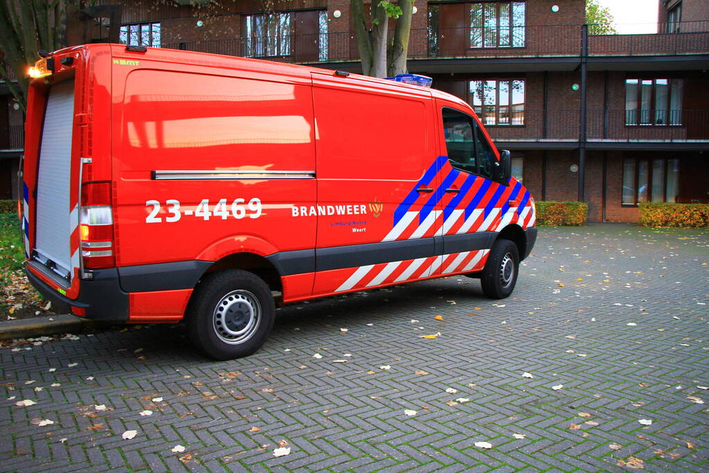 Brandende CS-kabel zorgt voor rook
