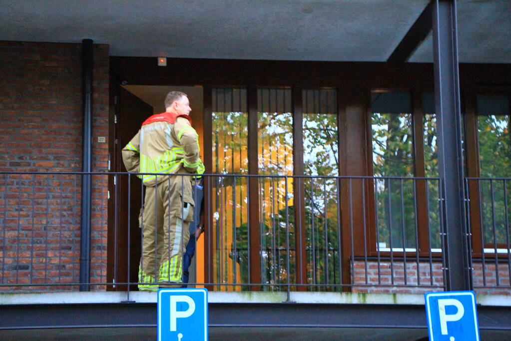 Brandende CS-kabel zorgt voor rook