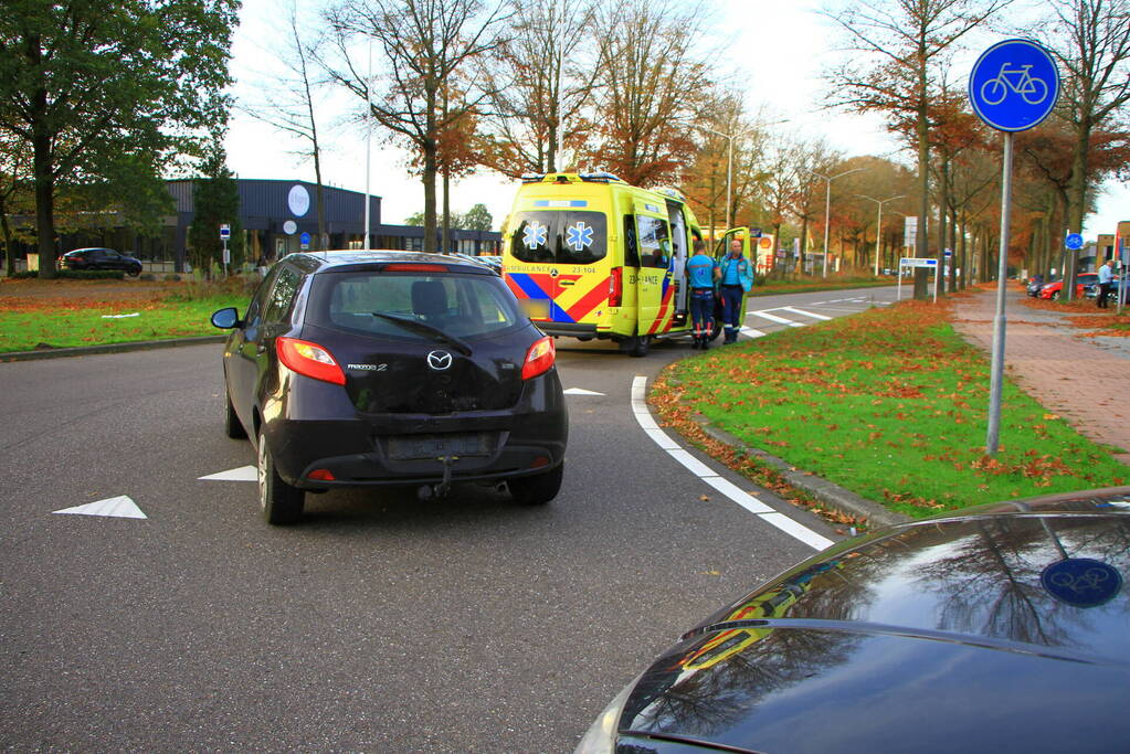 Schade bij kop-staart botsing