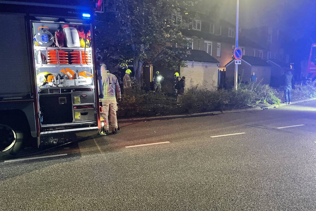 Brand in keuken snel geblust