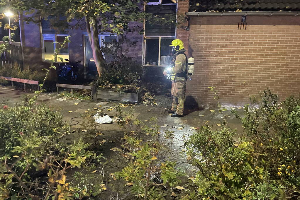 Brand in keuken snel geblust