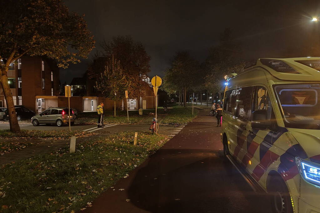 Fietser aangereden op oversteekplaats