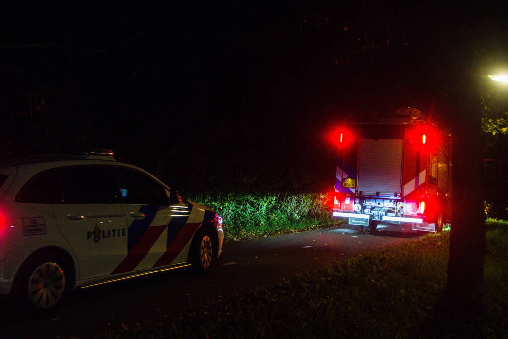 Vuurwerkshow naast gevangenis, brandweer ingezet