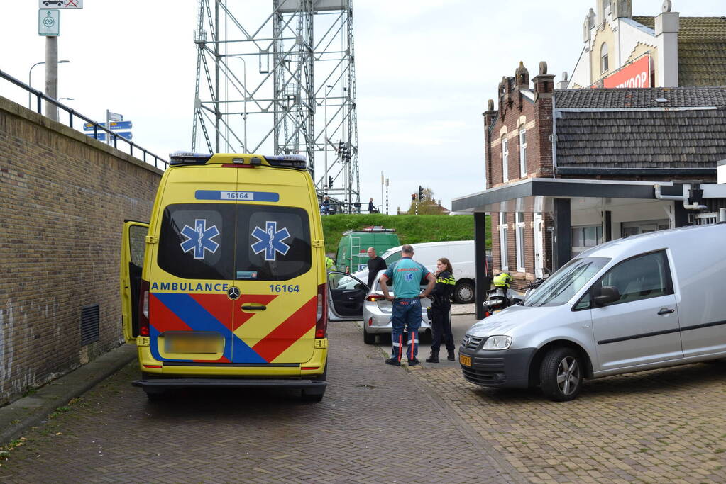 Materiele schade bij kop-staart aanrijding