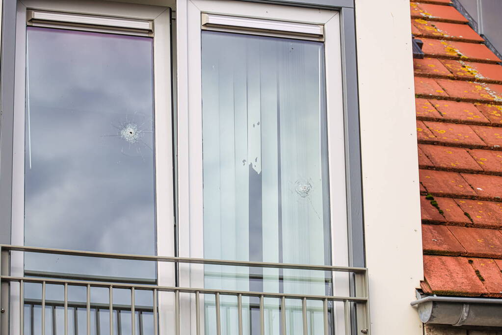 Woning meerdere keren beschoten