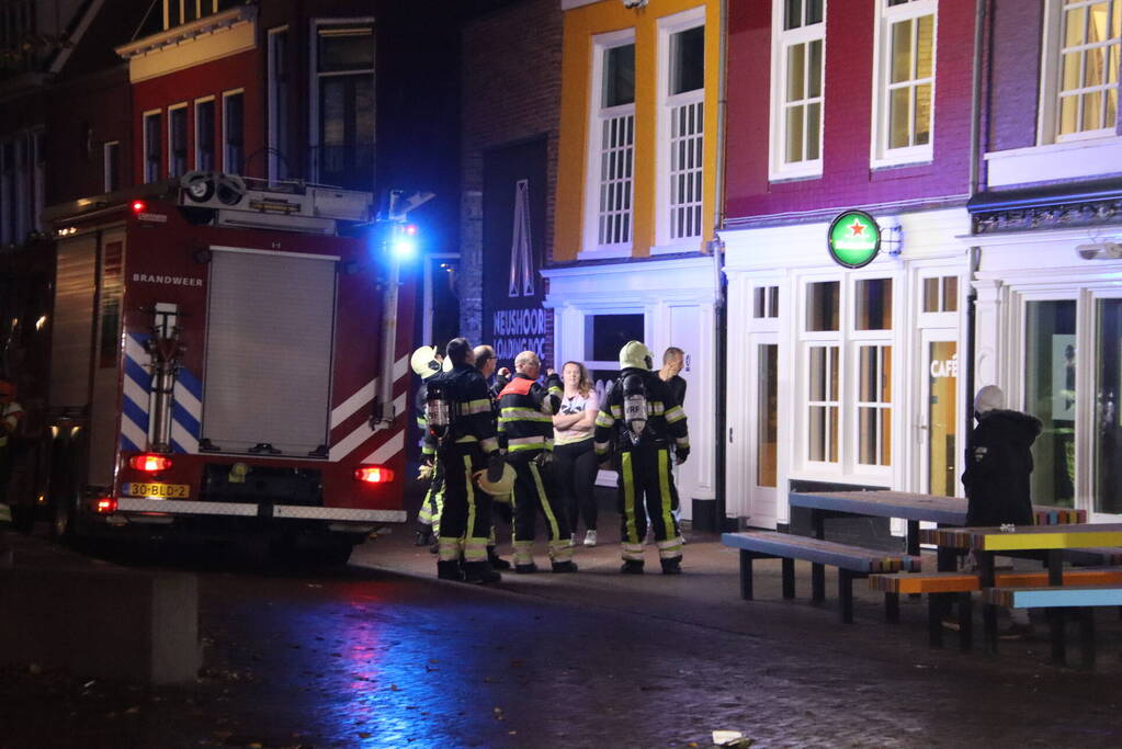 Pand geventileerd na brand