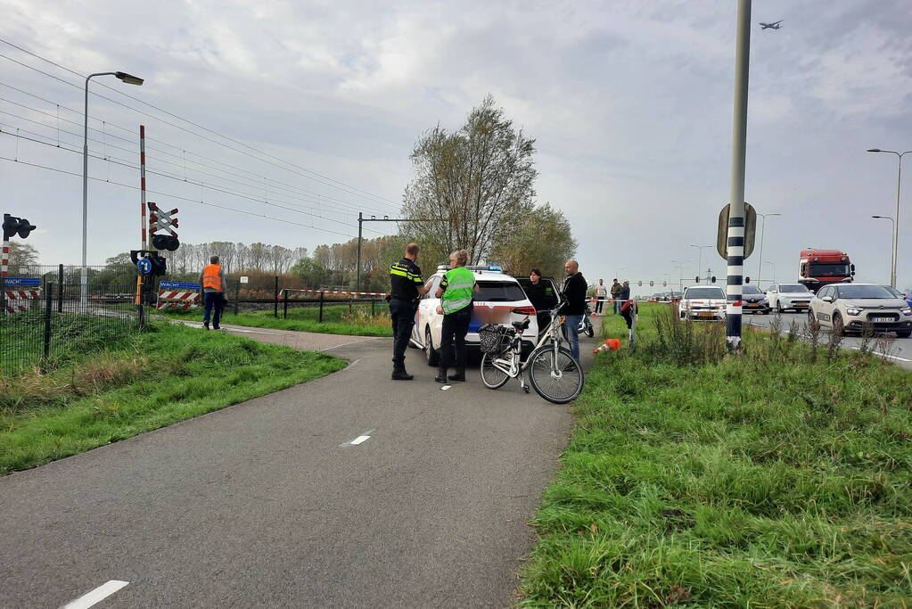Fietser zwaargewond bij aanrijding
