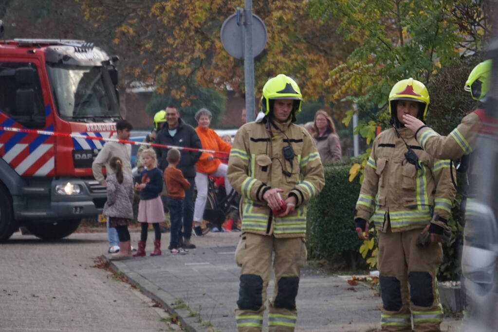 Kruipruimte loopt vol gas, meerdere woningen ontruimd