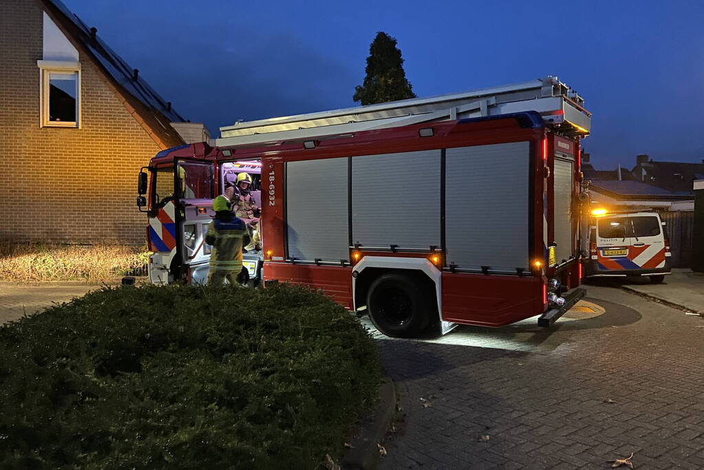 Straat afgesloten na gaslekkage