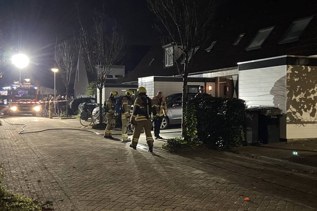 Straat afgesloten na gaslekkage